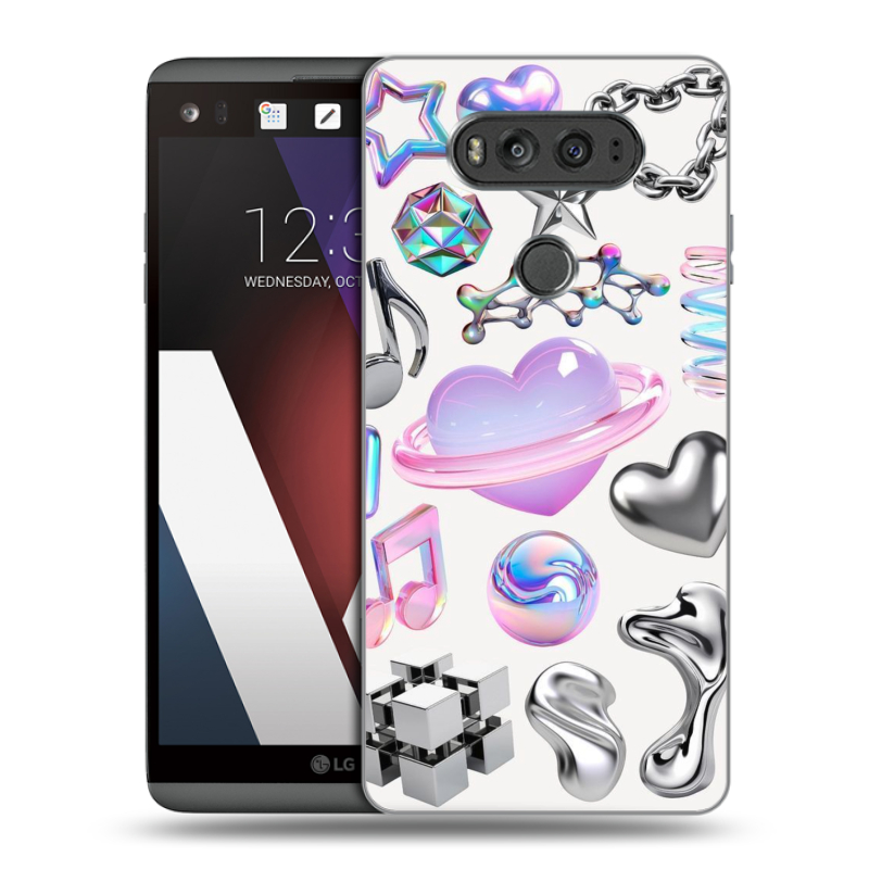 Пластиковый чехол на LG V20 с принтом Y2K Пластиковый чехол на LG V20 с принтом Y2K