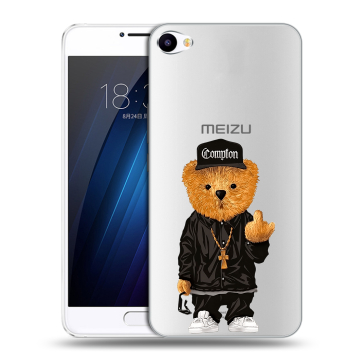 Пластиковый чехол на Meizu U10 с принтом Плюшевый медведь Пластиковый чехол на Meizu U10 с принтом Плюшевый медведь
