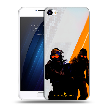 Пластиковый чехол на Meizu U10 с принтом Контер страйк Counter strike Пластиковый чехол на Meizu U10 с принтом Контер страйк Counter strike