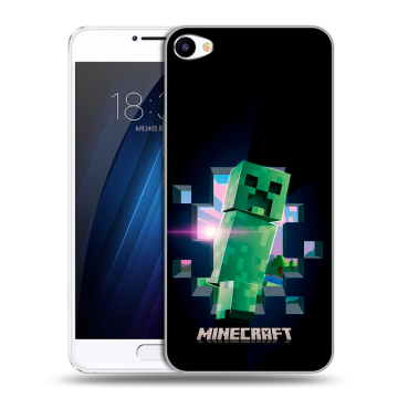 Пластиковый чехол на Meizu U10 с принтом Майнкрафт Minecraft Пластиковый чехол на Meizu U10 с принтом Майнкрафт Minecraft