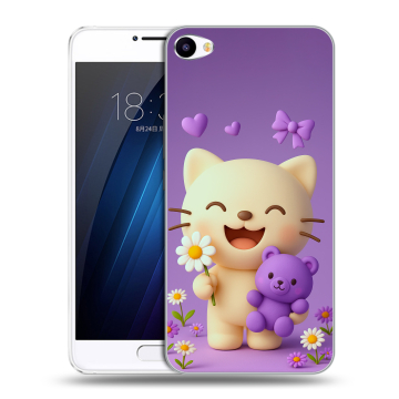 Пластиковый чехол на Meizu U10 с принтом для девочек Пластиковый чехол на Meizu U10 с принтом для девочек