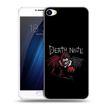 Пластиковый чехол на Meizu U10 с принтом Death note Тетрадь смерти Пластиковый чехол на Meizu U10 с принтом Death note Тетрадь смерти