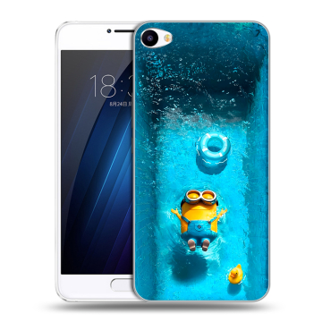 Пластиковый чехол на Meizu U10 с принтом Миньоны Пластиковый чехол на Meizu U10 с принтом Миньоны