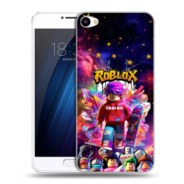 Пластиковый чехол на Meizu U10 с принтом Roblox Роблокс Пластиковый чехол на Meizu U10 с принтом Roblox Роблокс