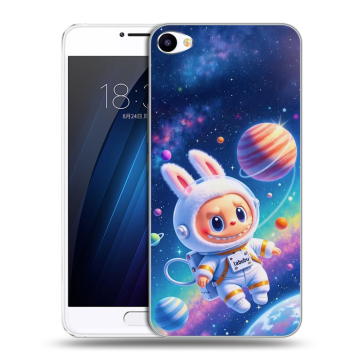 Пластиковый чехол на Meizu U10 с принтом Labubu Лабубу Пластиковый чехол на Meizu U10 с принтом Labubu Лабубу