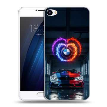Пластиковый чехол на Meizu U10 с принтом BMW БМВ Пластиковый чехол на Meizu U10 с принтом BMW БМВ