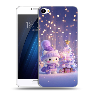 Пластиковый чехол на Meizu U10 с принтом Новый год Пластиковый чехол на Meizu U10 с принтом Новый год