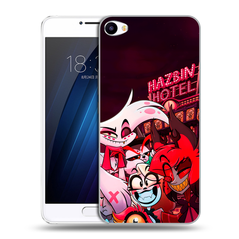 Пластиковый чехол на Meizu U10 с принтом Hazbin Hotel Отель Хазбин Пластиковый чехол на Meizu U10 с принтом Hazbin Hotel Отель Хазбин
