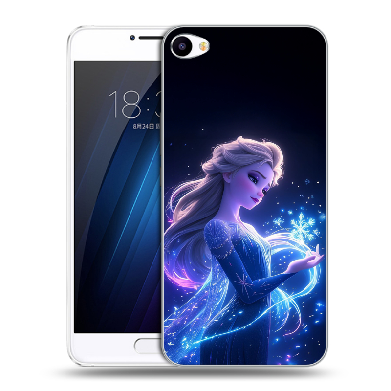 Пластиковый чехол на Meizu U10 с принтом Холодное сердце Frozen Пластиковый чехол на Meizu U10 с принтом Холодное сердце Frozen