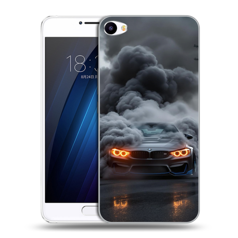 Пластиковый чехол на Meizu U10 с принтом BMW БМВ Пластиковый чехол на Meizu U10 с принтом BMW БМВ