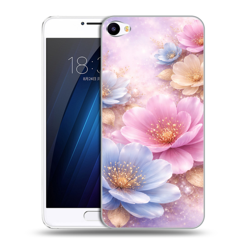 Пластиковый чехол на Meizu U10 с принтом женский Пластиковый чехол на Meizu U10 с принтом женский