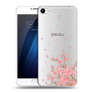 Пластиковый чехол на Meizu U20 с принтом Ветка сакуры