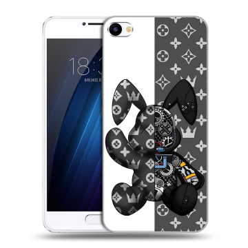 Пластиковый чехол на Meizu U20 с принтом Луи робот