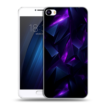Пластиковый чехол на Meizu U20 с принтом Абстракиция Пластиковый чехол на Meizu U20 с принтом Абстракиция