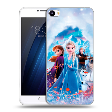 Пластиковый чехол на Meizu U20 с принтом Холодное сердце Frozen