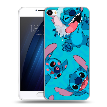 Пластиковый чехол на Meizu U20 с принтом Лило и Стич Пластиковый чехол на Meizu U20 с принтом Лило и Стич