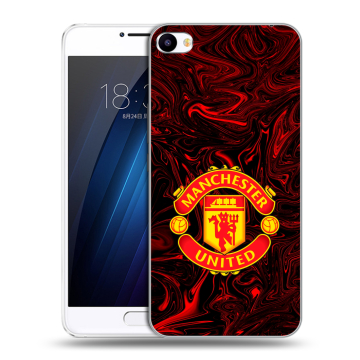 Пластиковый чехол на Meizu U20 с принтом Manchester United