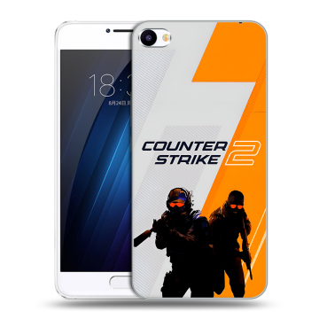 Пластиковый чехол на Meizu U20 с принтом Counter Strike
