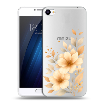 Пластиковый чехол на Meizu U20 с принтом для девушки