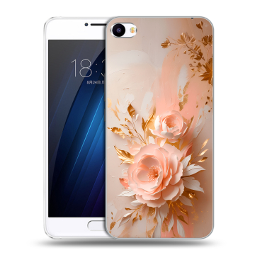 Пластиковый чехол на Meizu U20 с принтом женский