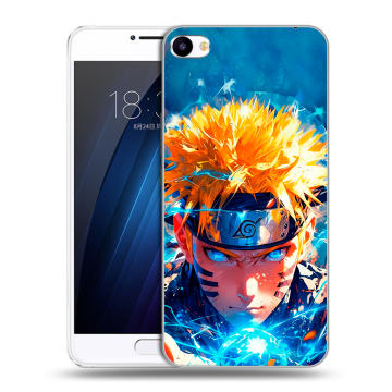 Пластиковый чехол на Meizu U20 с принтом Аниме Наруто Naruto