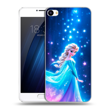 Пластиковый чехол на Meizu U20 с принтом Холодное сердце Frozen