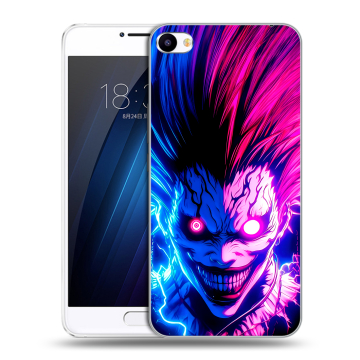 Пластиковый чехол на Meizu U20 с принтом Death note Тетрадь смерти