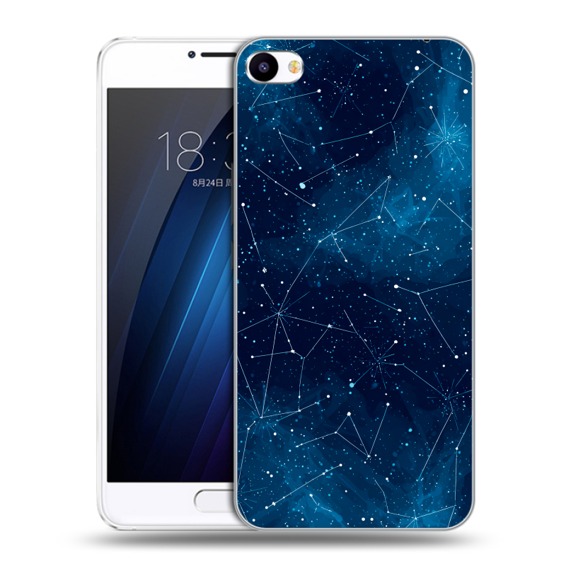 Пластиковый чехол на Meizu U20 с принтом Космос звезды Пластиковый чехол на Meizu U20 с принтом Космос звезды