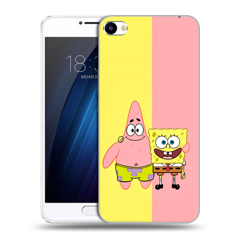 Пластиковый чехол на Meizu U20 с принтом Спанч боб Спанчбоб Пластиковый чехол на Meizu U20 с принтом Спанч боб Спанчбоб