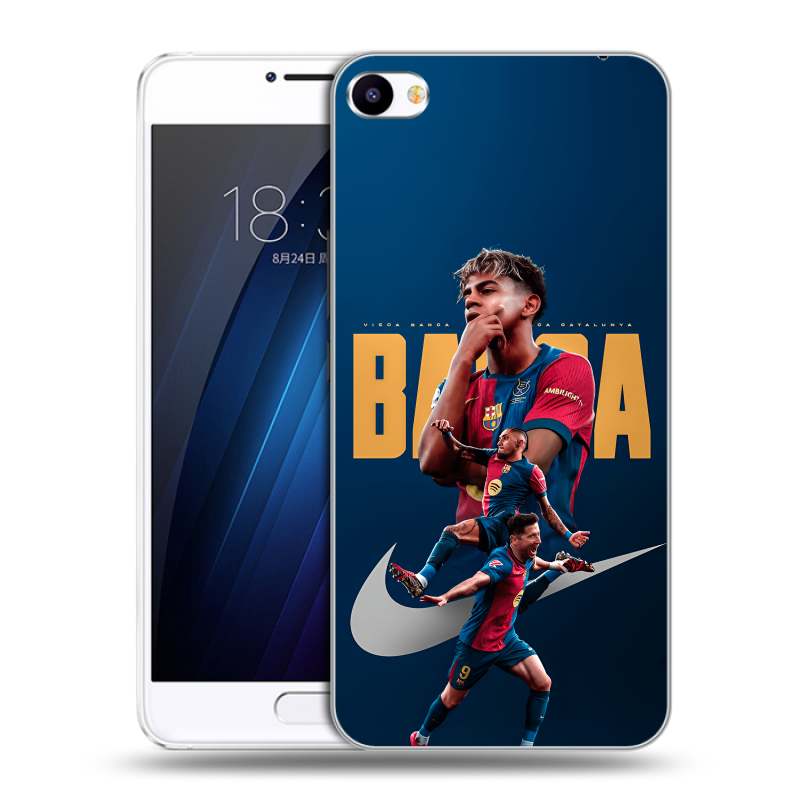 Пластиковый чехол на Meizu U20 с принтом Барселона Barca Yamal Пластиковый чехол на Meizu U20 с принтом Барселона Barca Yamal