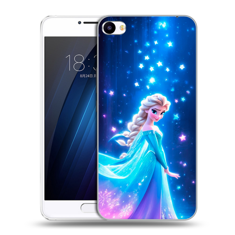 Пластиковый чехол на Meizu U20 с принтом Холодное сердце Frozen Пластиковый чехол на Meizu U20 с принтом Холодное сердце Frozen