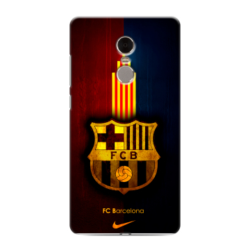 Силиконовый противоударный чехол на Xiaomi RedMi Note 4 с принтом Барселона Barcelona Силиконовый противоударный чехол на Xiaomi RedMi Note 4 с принтом Барселона Barcelona
