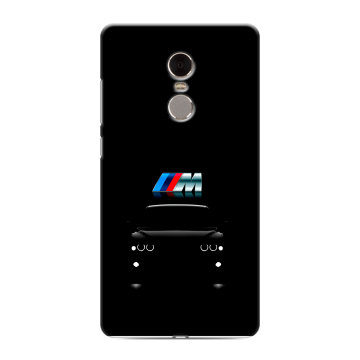 Силиконовый противоударный чехол на Xiaomi RedMi Note 4 с принтом БМВ BMW Силиконовый противоударный чехол на Xiaomi RedMi Note 4 с принтом БМВ BMW