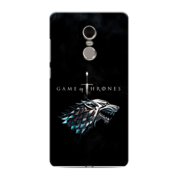Силиконовый противоударный чехол на Xiaomi RedMi Note 4 с принтом Игра Престолов Game Thrones Силиконовый противоударный чехол на Xiaomi RedMi Note 4 с принтом Игра Престолов Game Thrones