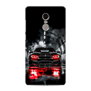 Силиконовый противоударный чехол на Xiaomi RedMi Note 4 с принтом BMW БМВ Силиконовый противоударный чехол на Xiaomi RedMi Note 4 с принтом BMW БМВ