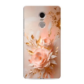 Силиконовый противоударный чехол на Xiaomi RedMi Note 4 с принтом женский Силиконовый противоударный чехол на Xiaomi RedMi Note 4 с принтом женский
