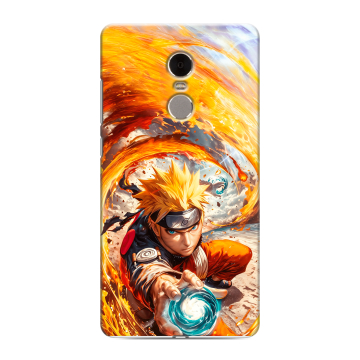 Силиконовый противоударный чехол на Xiaomi RedMi Note 4 с принтом Аниме Наруто Naruto Силиконовый противоударный чехол на Xiaomi RedMi Note 4 с принтом Аниме Наруто Naruto