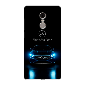 Силиконовый противоударный чехол на Xiaomi RedMi Note 4 с принтом Mercedes Мерседес Силиконовый противоударный чехол на Xiaomi RedMi Note 4 с принтом Mercedes Мерседес