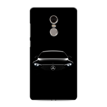 Силиконовый противоударный чехол на Xiaomi RedMi Note 4 с принтом Mercedes Мерседес Силиконовый противоударный чехол на Xiaomi RedMi Note 4 с принтом Mercedes Мерседес
