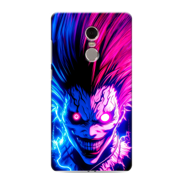 Силиконовый противоударный чехол на Xiaomi RedMi Note 4 с принтом Death note Тетрадь смерти Силиконовый противоударный чехол на Xiaomi RedMi Note 4 с принтом Death note Тетрадь смерти