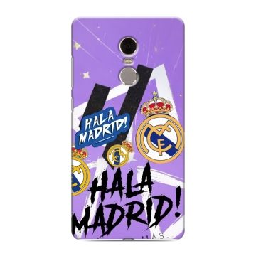 Силиконовый противоударный чехол на Xiaomi RedMi Note 4 с принтом Real Madrid Реал Мадрид Силиконовый противоударный чехол на Xiaomi RedMi Note 4 с принтом Real Madrid Реал Мадрид