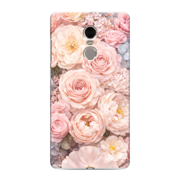 Силиконовый противоударный чехол на Xiaomi RedMi Note 4 с принтом женский Силиконовый противоударный чехол на Xiaomi RedMi Note 4 с принтом женский