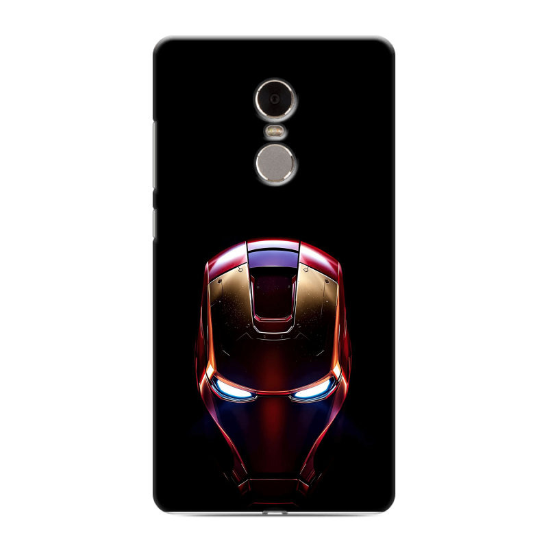 Силиконовый противоударный чехол на Xiaomi RedMi Note 4 с принтом IronMan Железный человек Силиконовый противоударный чехол на Xiaomi RedMi Note 4 с принтом IronMan Железный человек