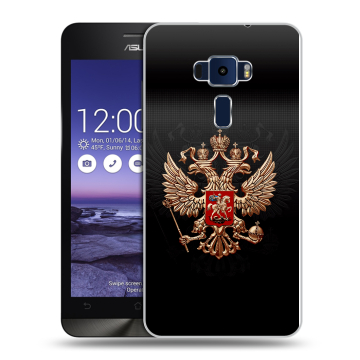 Пластиковый чехол на Asus ZenFone 3 5.2 с принтом Герб России Пластиковый чехол на Asus ZenFone 3 5.2 с принтом Герб России