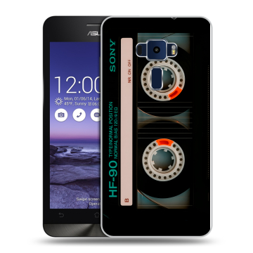 Пластиковый чехол на Asus ZenFone 3 5.2 с принтом Кассета