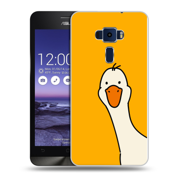 Пластиковый чехол на Asus ZenFone 3 5.2 с принтом Утка