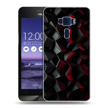 Пластиковый чехол на Asus ZenFone 3 5.2 с принтом Абстракция