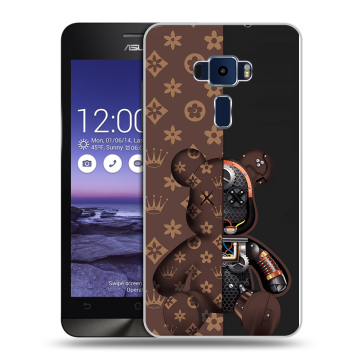 Пластиковый чехол на Asus ZenFone 3 5.2 с принтом Луи робот