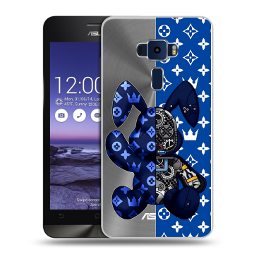 Пластиковый чехол на Asus ZenFone 3 5.2 с принтом Луи робот