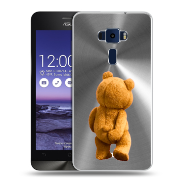 Пластиковый чехол на Asus ZenFone 3 5.2 с принтом Медведь